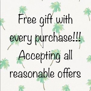 Free gift with every purchase